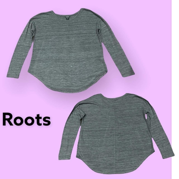 Roots, Size small, color gray - Picture 1 of 6
